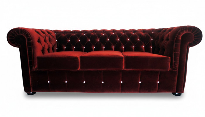 Chesterfield Sofa Couch Upholstered Designer 3 Seater Suite Sofas New CHESTER 4