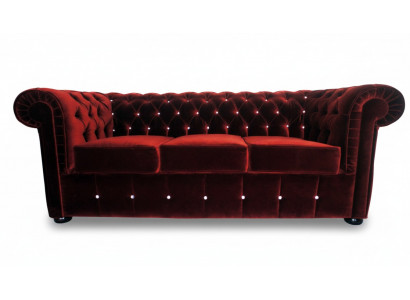 Chesterfield Sofa Couch Upholstered Designer 3 Seater Suite Sofas New CHESTER 4