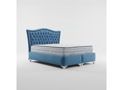 Chesterfield Bed Upholstered Bed Double Bed Beds Big XXL Designer Luxury Bed New