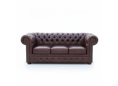 Chesterfield Sofa Couch Upholstery 3 Seat Classic Couch Set New