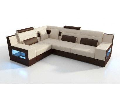 Living landscape sofa couch upholstery corner sectional suite textile fabric leather sofas