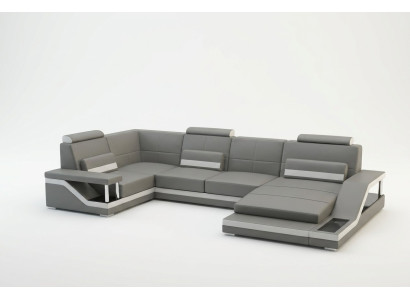 Living area sofa upholstered couch corner corner sofa set textile fabric leather sofas