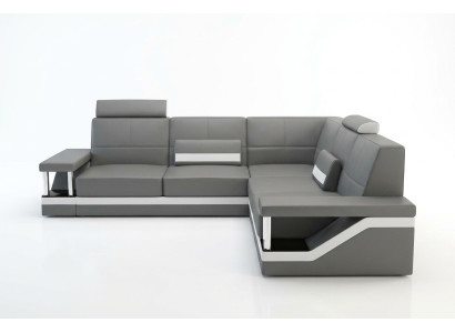 Leather sofa corner couch sofa couch poster corner suite sofas fabric leather suite new
