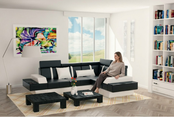 Designer living room corner sofa new couch sofa upholstery leather sofa sofa set