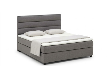 Continental textile bed box spring bed beds upholstery high double leather