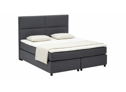 Continental box spring bed beds textile bed upholstery high double leather