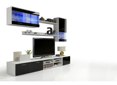An exquisite wooden TV nightstand in a modern style for your living room