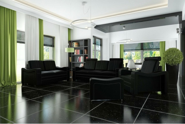 Leather Sofa Design Sofa Living Room Set 3+2+1 Sofa Couch Suite Upholstered Set