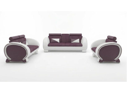 Sofa set 3+2+1 fabric couch design sofa living landscape upholstery set textile