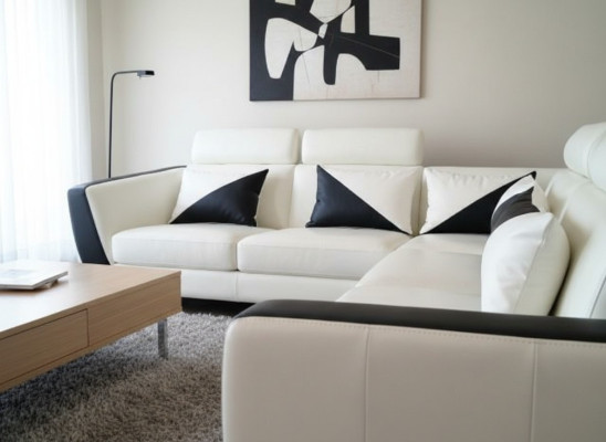 Decorative cushion, sofa cushion, designer leather cushion, sofa cushion, pillow
