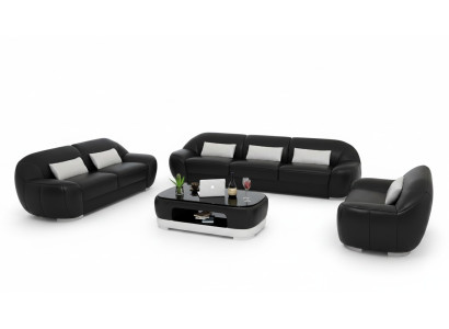 Leather Sofa Couch Living Landscape Corner Sofa Corner Suite Modern Sofa Design