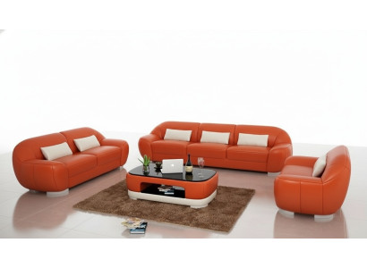 Leather sofa couch living landscape corner sofa corner suite sofa modern design