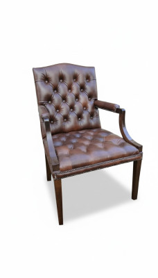 Antique Throne King Chesterfield Armchair Imitation 1500 Knight Chair Couch Sofa