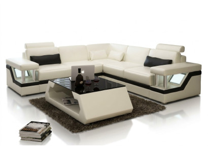 Sectional corner sofa XXL big couch upholstery suite corner sofas U-shaped sofas