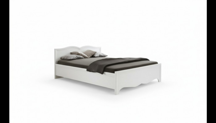 Double Bed Milano Classic Bed Beds Marital Bedroom Wood Designer New MI-2