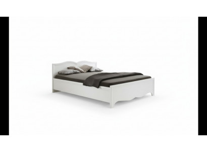 Double Bed Milano Classic Bed Beds Marital Bedroom Wood Designer New MI-2
