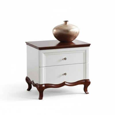 Classic Nightstands Nightstand Genuine Handcrafted Solid Wood Model MI-SZN