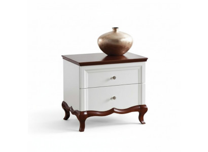 Classic Nightstands Nightstand Genuine Handcrafted Solid Wood Model MI-SZN