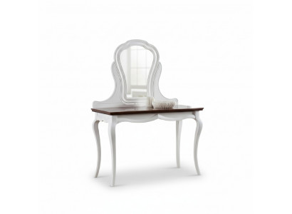 Solid wood table classic console mirror dresser vanity bedroom new