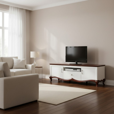 Solid Wood Handmade Classic TV Stand RTV Cabinet MI-RTVD