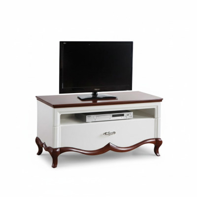 Massive wood handmade classic base RTV TV cabinet MI-RTVA