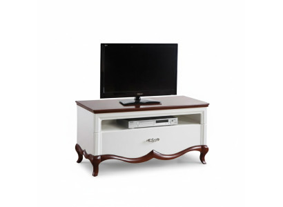Massive wood handmade classic base RTV TV cabinet MI-RTVA