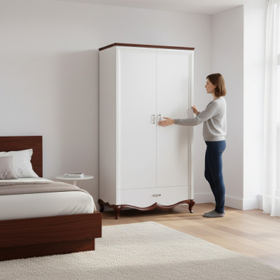 Classic wardrobe cupboards cabinet wall unit new - Model MI-2D