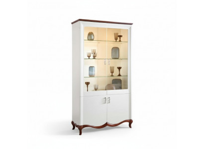 Solid wood real wood handmade classic display cabinet showcase MIW2