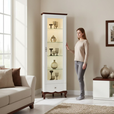 Solid Wood Real Wood Handcrafted Classic Display Cabinet Display Cabinets Cabinet Display Cases MIWN