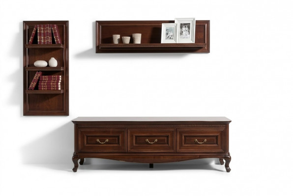 Complete Living Room Classic Coffee Table Shelf RTV Table Shelf Dresser - Verona