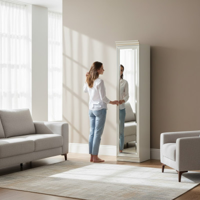 Element Model V1D-07LP for Walk-In Wardrobe Italian Furniture