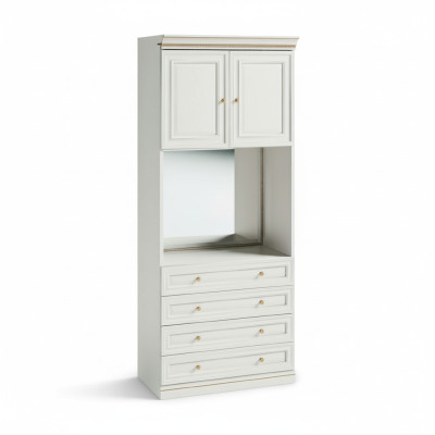 Element Model V2D-05-L for Walk-In Closet Wardrobe Italian Furniture