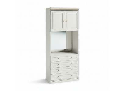 Element Model V2D-05-L for Walk-In Closet Wardrobe Italian Furniture