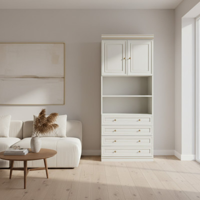 Element Model V2D-05 for Walk-In Closet Wardrobe Italian Furniture