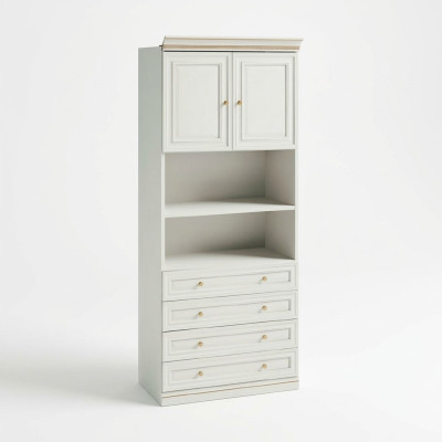 Element Model V2D-05 for Walk-In Closet Wardrobe Italian Furniture