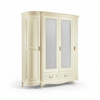 Classic cabinets closet wall unit wardrobe - Model V-Schrank-4D-G