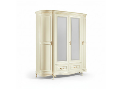 Classic cabinets closet wall unit wardrobe - Model V-Schrank-4D-G