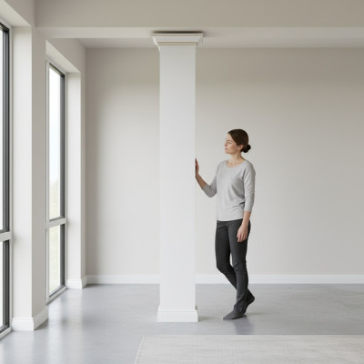 Element for Walk-In Closet Wardrobe New Verona V-End Wall