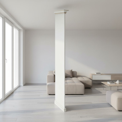 Element for Walk-In Closet Wardrobe New Verona V-End Wall