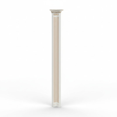Corner column, wooden column, corner finishing element, Verona columns, V-cornerstone
