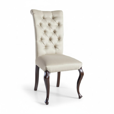 Classic chairs, designer chair, wooden chair, king's chair, Chesterfield dining chair.