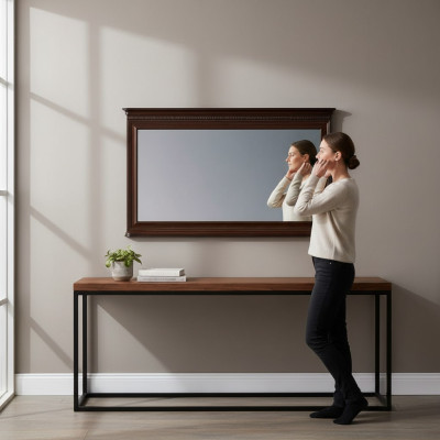 Classic Designer Mirror Large Wall Mirror Retro Country House - Model V-Mirror