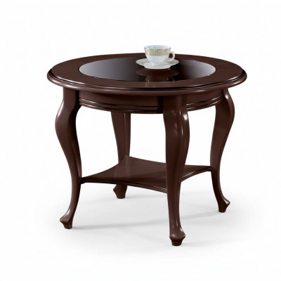 Round table, table, coffee table, tables, solid wood, solid wood, side table, new V-5A