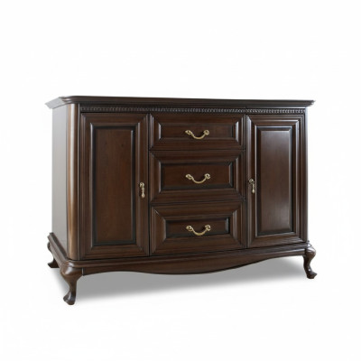 Classic chest of drawers, dresser, cabinet, real wood, solid, new V-K3sz