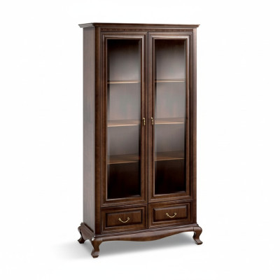 Classic display cabinet living room showcase cabinet showcases new V-W2 glass