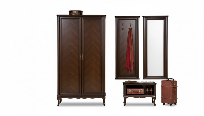Hallway Wardrobe Set Real Wood Hall Wall Wardrobe Italian Furniture Wardrobe