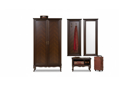 Hallway Wardrobe Set Real Wood Hall Wall Wardrobe Italian Furniture Wardrobe