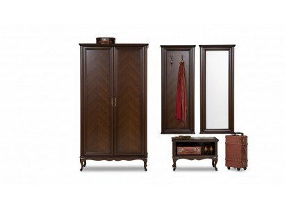 Hallway Wardrobe Set Real Wood Hall Wall Wardrobe Italian Furniture Wardrobe