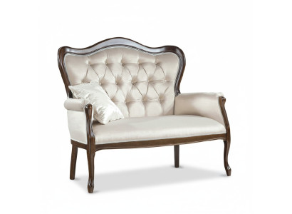 Chippendale Sofa Couch Upholstered Bench Seating Bench 3-Seater Sofa Couch Model W-2