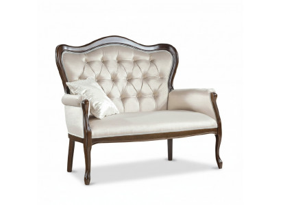 Chippendale Sofa Couch Upholstered Bench Seating Bench 3-Seater Sofa Couch Model W-2
